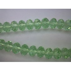 Chinese Crystal Rondelle 7mm x 10mm